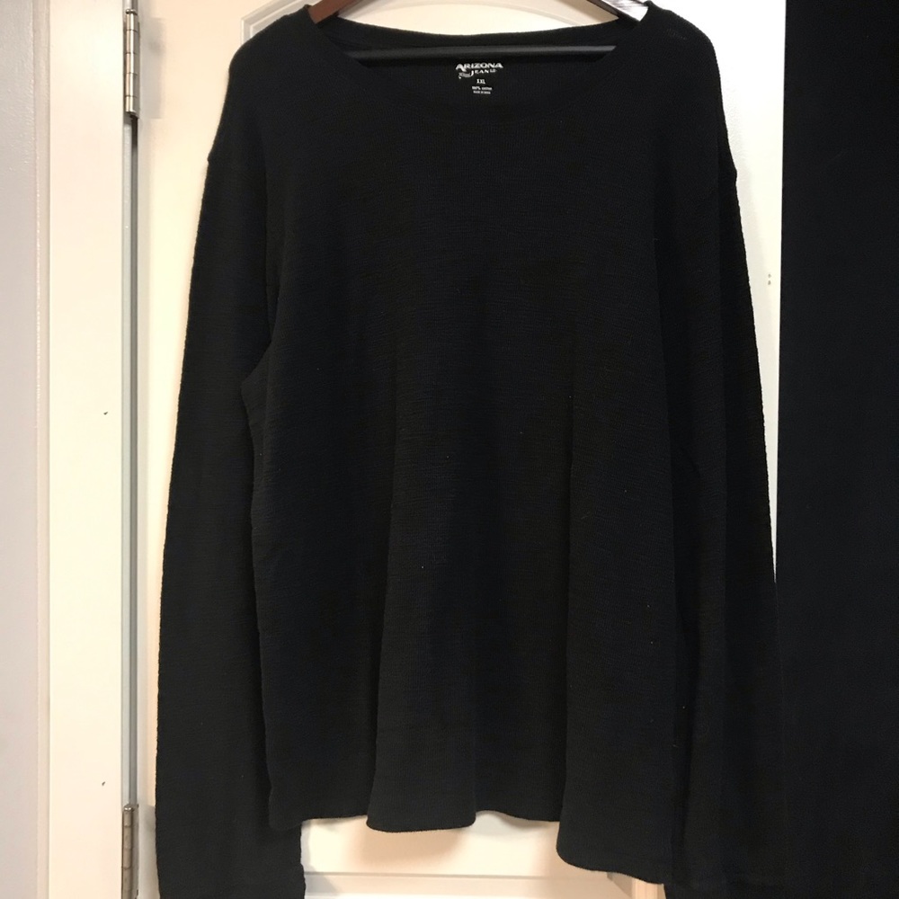 Men’s Long Sleeve Black Shirt